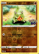Pokemon Larvitar 037/078 Pokemon Go Reverse Holo NM