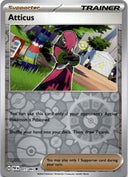 Pokemon Atticus 077/091 Paldean Fates Reverse Holo NM