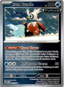 Pokemon Iron Bundle 056/182 Paradox Rift Reverse Holo NM