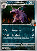 Pokemon Team Rocket's Nidorino 118/182 Destined Rivals Reverse Holo NM