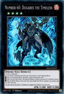 Yugioh Number 60: Dugares the Timeless RA02-EN037 Super Rare 1st Edition NM