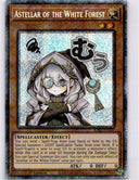 Yugioh Astellar of the White Forest RA05-EN100 NA Print Starlight Rare 1st Ed NM
