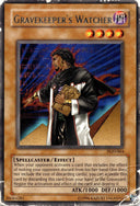 Yugioh Gravekeeper's Watcher PGD-064 Rare Unlimited Edition DAMAGED