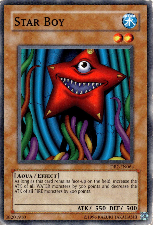 Yugioh Star Boy DB2-EN064 Common Unlimited Edition HP