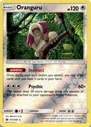Pokemon Oranguru 113/149 Sun Moon Base Reverse Holo NM
