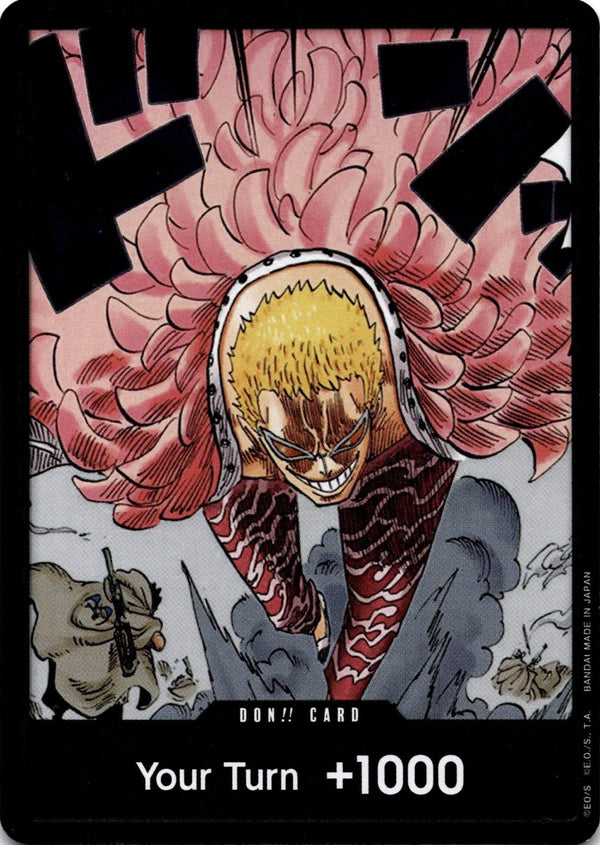 One Piece OP10 DON!! Card - Donquixote Doflamingo Royal Blood NM