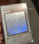 Yugioh Stardust Dragon TDGS-EN040 Ghost Rare Unlimited Edition DAMAGED - See pic