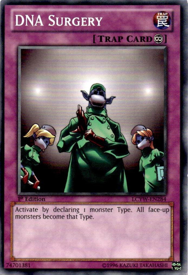 Yugioh DNA Surgery LCYW-EN284 Common 1st Edition LP