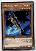 Yugioh Evil HERO Adusted Gold RA04-EN029 Secret Rare 1st Edition NM