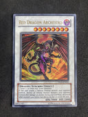 Yugioh Red Dragon Archfiend TDGS-EN041 Ultra Rare Unlimited VLP - Back Scratches