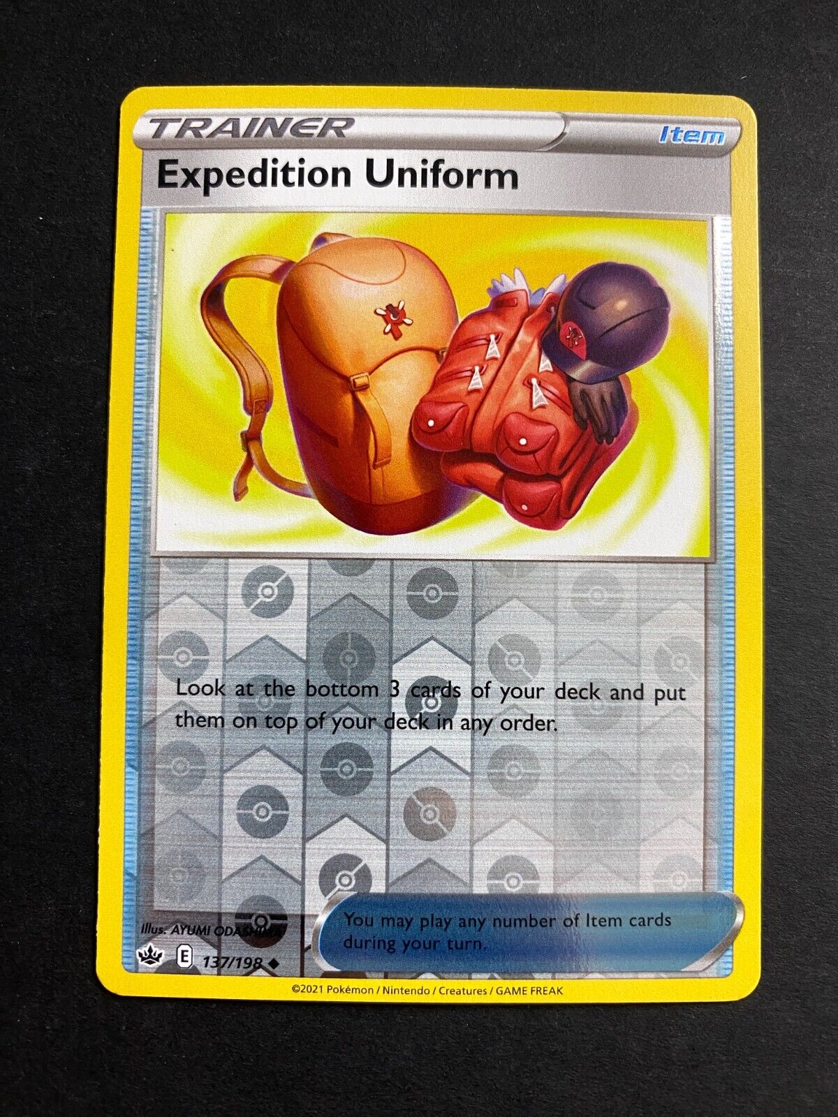 Pokemon Expedition Uniform 137/198 Chilling Reign Reverse Holo NM