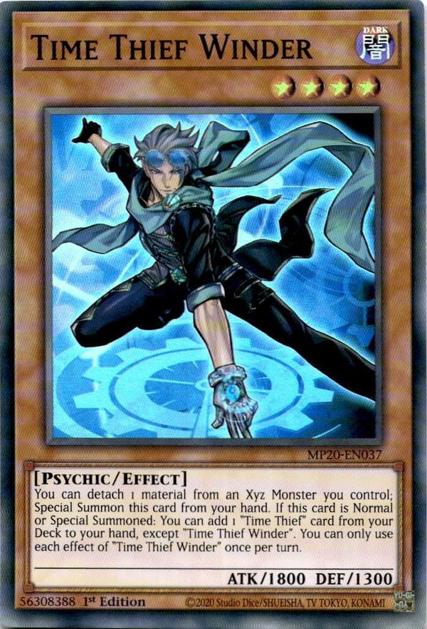 Yugioh Time Thief Winder MP20-EN037 Super Rare 1st Edition NM