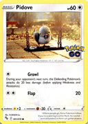Pokemon Pidove 061/078 Pokemon Go Non Holo NM