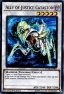 Yugioh Ally of Justice Catastor DUDE-EN007 Ultra Rare 1st Edition VLP/NM