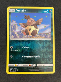 Pokemon Vullaby 92/181 Team Up Reverse Holo NM