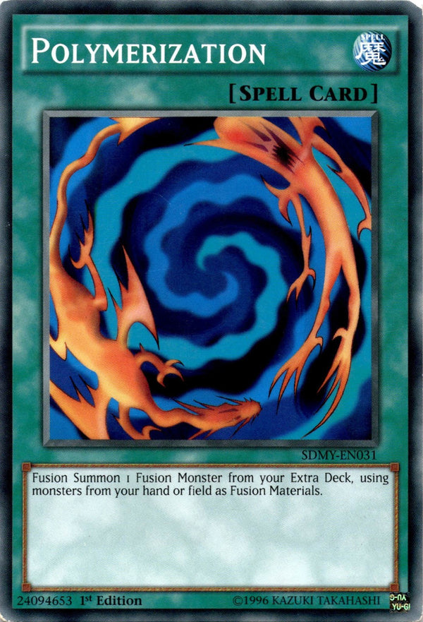 Yugioh Polymerization SDMY-EN031 Common 1st Edition MP