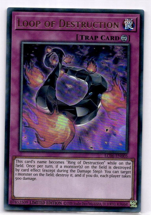 Yugioh Loop of Destruction LC06-EN005 Ultra Rare 1st Edition NM