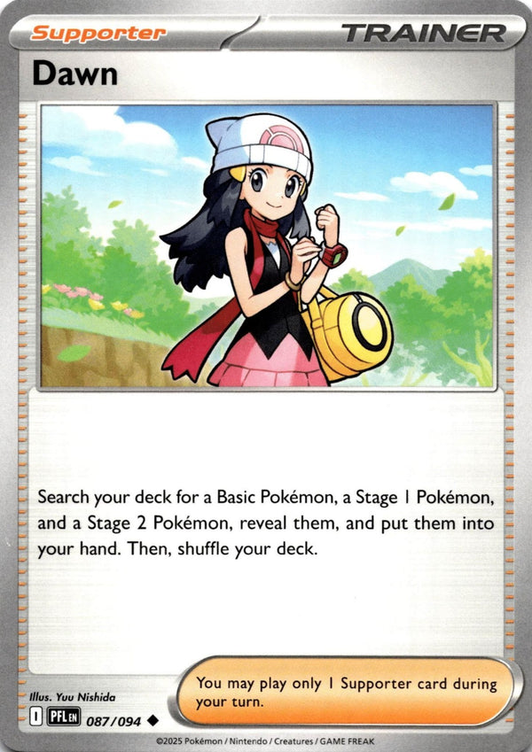 Pokemon Dawn 087/094 Phantasmal Flames Non Holo NM