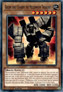 Yugioh Golem that Guards the Millennium Treasures INFO-EN002 Common 1st Ed NM