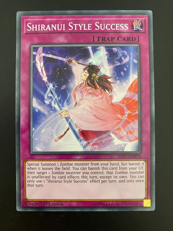 Yugioh Shiranui Style Success SAST-EN074 Common1st Edition NM