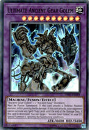 Yugioh Ultimate Ancient Gear Golem OP05-EN009 Super Rare Unlimited Edition MP/LP