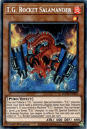 Yugioh T.G. Rocket Salamander AGOV-EN003 Secret Rare 1st Edition NM