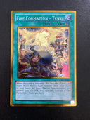 Yugioh Fire Formation - Tenki PGLD-EN050 Gold Rare Unlimited Edition MP