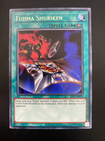 Yugioh Fuhma Shuriken IOC-EN031 Rare Unlimited Edition NM/MINT