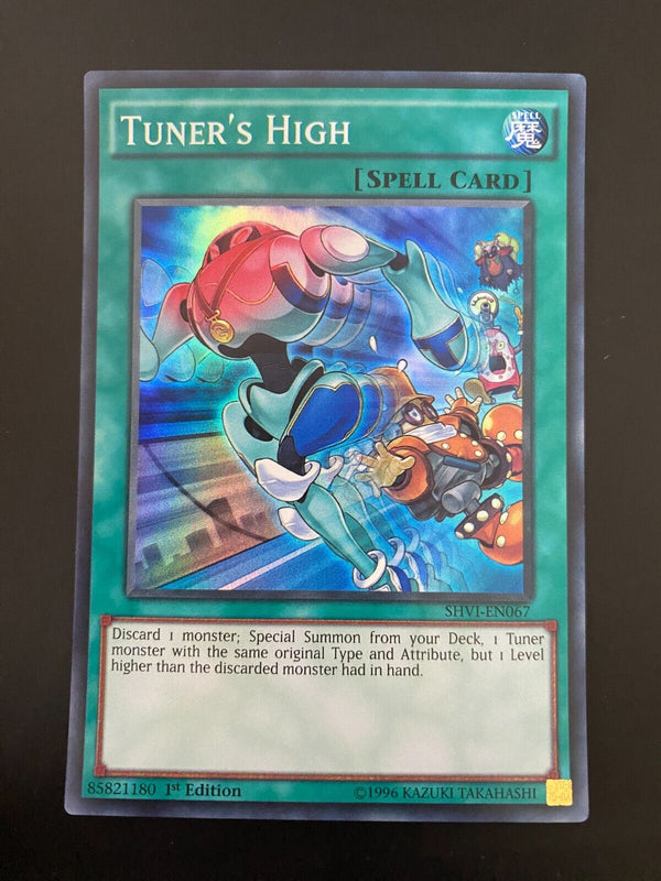 Yugioh Tuner's High SHVI-EN067 Super Rare 1st Edition NM/MINT