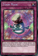 Yugioh Toon Mask DRL2-EN028 Secret Rare 1st Edition VLP/NM