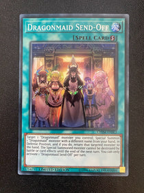 Yugioh Dragonmaid Send-Off CHIM-ENSE3 Super Rare Limited Edition NM/MINT