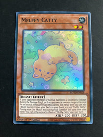 Yugioh Melffy Catty ROTD-EN018 Super Rare 1st Edition VLP/NM