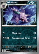 Pokemon Nidorino 033/165 Pokemon 151 Reverse Holo NM