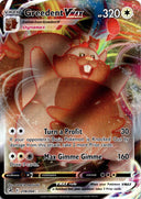 Pokemon Greedent VMAX 218/264 Fusion Strike Full Art Holo NM