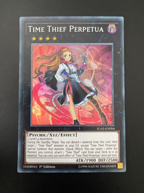 Yugioh Time Thief Perpetua IGAS-EN094 Super Rare 1st Edition NM/MINT