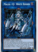 Yugioh Maliss Q White Binder MP25-EN126 Secret Rare 1st Edition NM