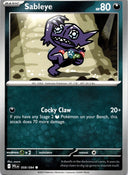 Pokemon Sableye 059/094 Phantasmal Flames Non Holo NM