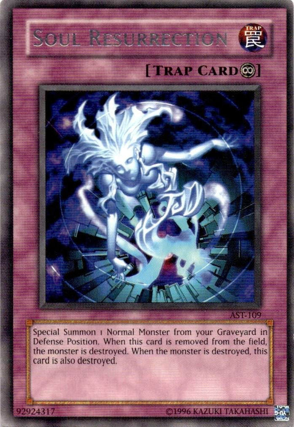 Yugioh Soul Resurrection AST-109 Rare Unlimited Edition LP