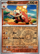 Pokemon Crocalor 037/198 Scarlet Violet Base Reverse Holo NM