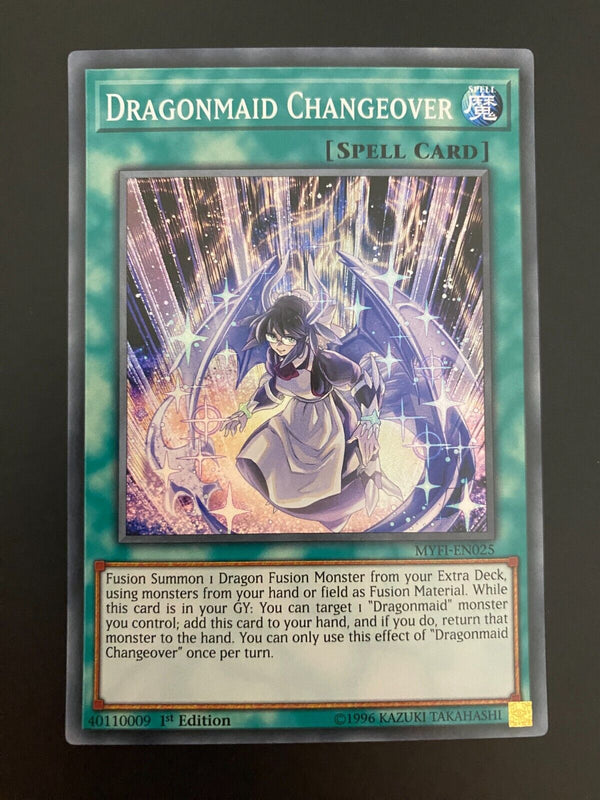 Yugioh Dragonmaid Changeover MYFI-EN025 1st Edition Super Rare NM