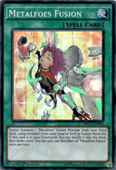 Yugioh Metalfoes Fusion MP17-EN104 Super Rare 1st Edition VLP/NM