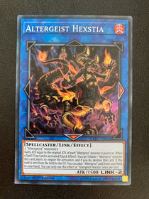 Yugioh Altergeist Hexstia EXFO-EN046 Super Rare 1st Edition LP