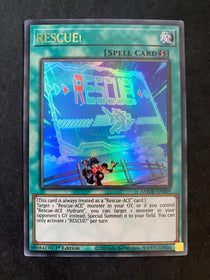 Yugioh RESCUE! AMDE-EN009 Ultra Rare 1st Edition NM