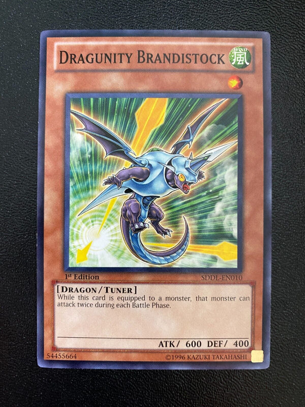 Yugioh Dragunity Brandistock SDDL-EN010 Common 1st Edition NM