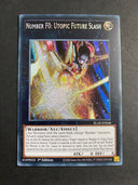 Yugioh Number F0: Utopic Future Slash BLAR-EN046 Secret Rare 1st Edition NM