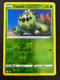 Pokemon Cacnea 004/072 Shining Fates Reverse Holo NM