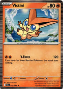 Pokemon Victini 012/086 Black Bolt Holo NM