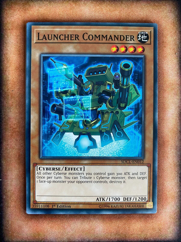 Yugioh Launcher Commander SDCL-EN012 Common 1st Edition NM/MINT