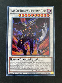 Yugioh Hot Red Dragon Archfiend Bane SDCK-EN043 Common 1st Edition NM