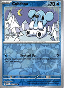 Pokemon Cubchoo 025/086 Black Bolt Reverse Holo NM